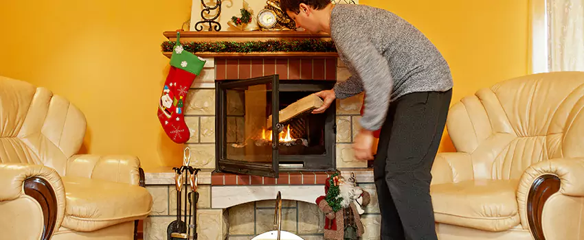 Gas to Wood-Burning Fireplace Conversion Services in Cutlerville, Michigan