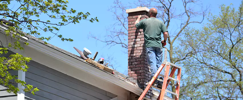 Vinyl and PVC Chimney Flashing Installation in Cutlerville, MI