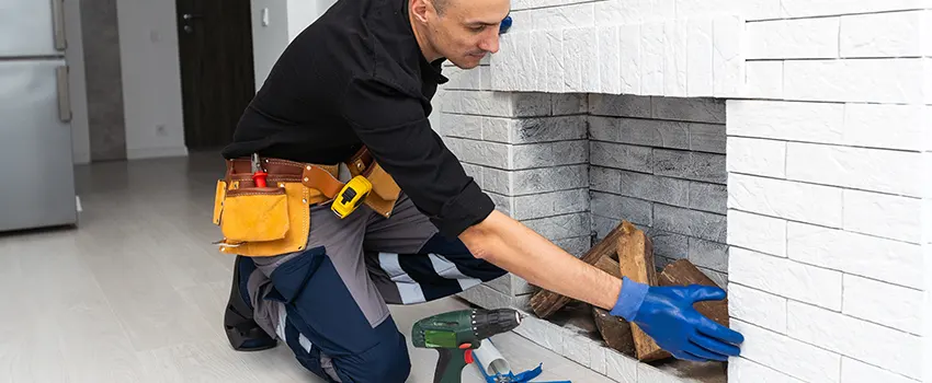 Fireplace Damaged Damper Frame Repair Services in Cutlerville, Michigan