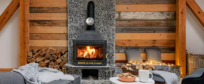 Thelin Hearth Products Direct Vent Gas Stove Fireplace Inspection in Cutlerville, Michigan